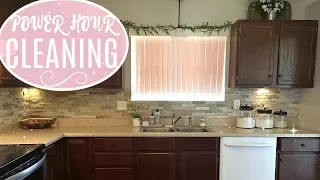 POWER HOUR CLEAN WITH ME | Cleaning my House | SAHM