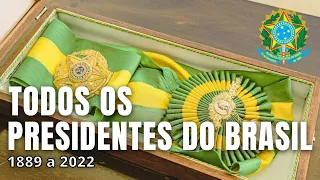 Principais fatos que marcaram todos os GOVERNOS DO BRASIL (1889 a 2022)