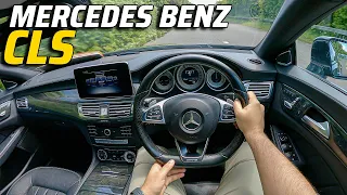 MERCEDES CLS 220 D AMG PREMIUM PLUS - POV TEST DRIVE (UK)