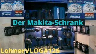 LohnerVLOG#126🥳Einmalig: MAKITA-SCHRANK! I Hydrauliköldrück messen an Terex/Fendt/Minibagger gigital