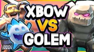 How to DESTROY Golem With 3.0 Xbow — Clash Royale