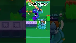 Old Colt vs New Colt 😳 #brawlstars #shorts