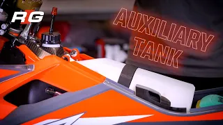 KTM 690 auxiliary tank introduction from RADE/GARAGE