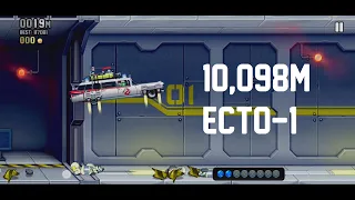 Jetpack Joyride: Ecto-1 10,098m run