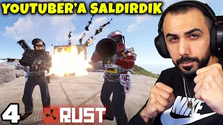 ÜNLÜ YOUTUBER'A SALDIRDIK!! EKİPLE RUST (Bölüm #4) | Barış Can