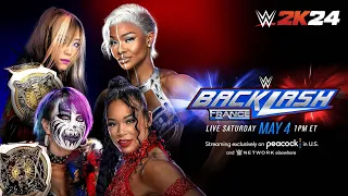 WWE 2K24 Backlash France: The Kabuki Warriors vs. Bianca Belair and Jade Cargill