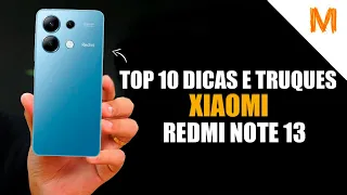 Faça! Top 10 Dicas e Truques para Redmi Note 13! Outros Xiaomi