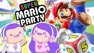 HUSBAND & WIFE vs CHEATING NPC! Super Mario Party | Game Night Date Night!