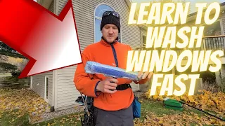 Learn How To Wash Windows - Window Cleaning Squeegee Technique, Straight Pulls, "S" Technique