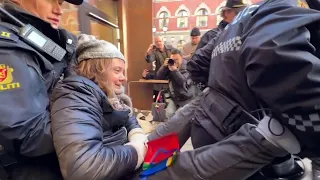 Greta Thunberg Detained at Turbine Protest