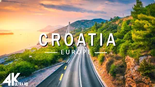 FLYING OVER CROATIA (4K UHD) - Relaxing Music Along With Beautiful Nature Videos - 4K Video Ultra