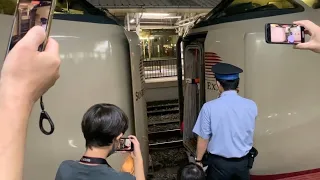 JR岡山駅 寝台特急 サンライズ／連結から出発まで