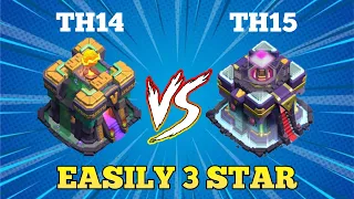 TH14 VS TH15 | Best Attack Strategy | Clash of Clans