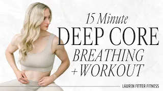 15min deep core and breath work pelvic floor