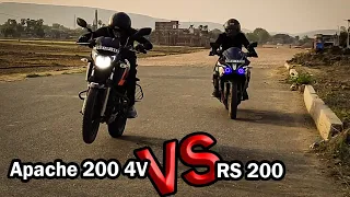 Apache rtr 200 4v VS Pulsar rs 200