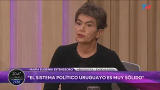 "El sistema político uruguayo es muy sólido": María Eugenia Estenssoro, periodista y ex senadora.