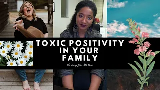 "Why IS MY FAMILY SO POSITIVE?"| Toxic Positivity | Psychotherapy Crash Course