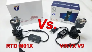 Mini Projector RTD M01X Vs Vinyx V9