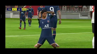 PSG Vs Liverpool | Efootball 2022 full Gameplay  | Event Mode