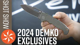 New Exclusive Demko Knives at SHOT Show 2024 - KnifeCenter.com