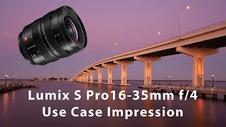 Lumix S Pro 16-35mm f/4 lens - a use case impression.
