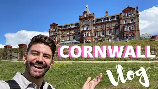 EXPLORE CORNWALL & THE WITCHES HOTEL WITH ME! MR CARRINGTON UK TRAVEL VLOG 2021