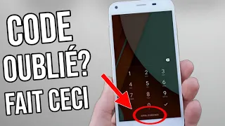 DÉVERROUILLER n'importe quel téléphone Android sans le code avec l'option Appelle d'urgence