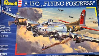 A Look at the Revell 1:72 Boeing B-17G Flying Fortress