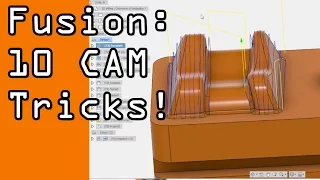 Fusion 360: 10 CAM Tricks You Didn't Know!  FF46