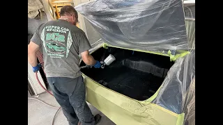 1970 Chevelle Trunk Spatter Paint - the right way