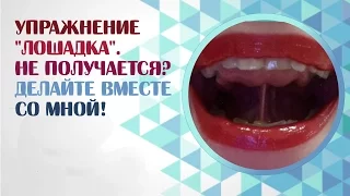 Артикуляционная гимнастика. Как научить ребёнка упражнению "Лошадка"?