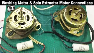 Washing Machine Motor 230V Wiring Connections