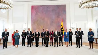 Neue Bundesregierung vereidigt