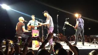 Coldplay live in São Paulo - Speed of Sound