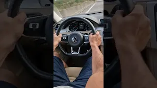 Vw Passat b7 German autobahn top speed!