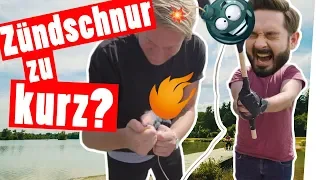 Explosive Bestrafung: Pyro-Prank für Meini || „Das schaffst du nie!“