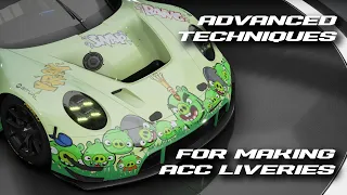 ACC - Creating liveries with Blender - Advanced Techniques