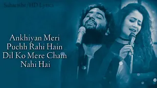 Tu Hi Yaar Mera lyrics video |Pati Patni Aur Woh | Kartik A,Bhumi P,Ananya P| Rochak,Arijit S,Neha K