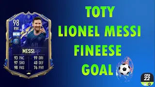 FINESSE SHOT KING | TOTY Lionel Messi  | FIFA 22