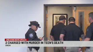 2 charged with murder in teen's death