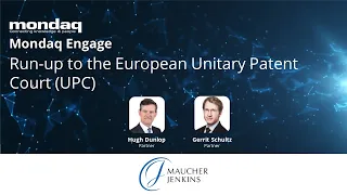 Webinar: Unitary Patent Court: A Step Forward In European Patent Law Harmonization