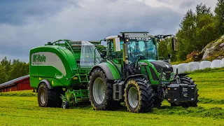 Silage in Norway! Fendt & McHale | DJI | Cabview | 724 | 516