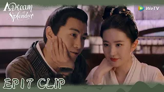 A Dream of Splendor | Clip EP17 | Gu Qianfan can't take his eyes off Pan'er | WeTV  | ENG SUB