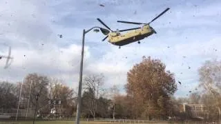 CH-47 Landing