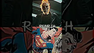 Ghost Rider vs Superman all forms #dc #marvel #dccomics #dceu #shorts