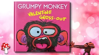 🙉 Grumpy Monkey Valentine Gross-Out 💘(kids books read aloud) |