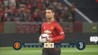 MANCHESTER UNITED ALL STARS vs JUVENTUS ALL STARS I PES 2019 Penalty Shootout