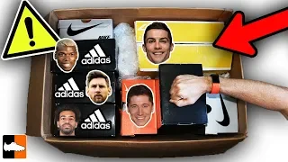 What's In The Mystery Box?! Feat. Ronaldo, Messi, Salah, Pogba...