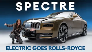 FIRST LOOK inside the most luxurious electric car EVER! Electric goes Rolls-Royce / Electrifying