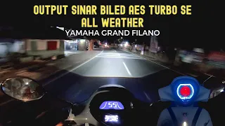 REVIEW BILED AES TURBO SE ALL WEATHER 3 WARNA • YAMAHA GRAND FILANO • MOTOVLOG PEMULA